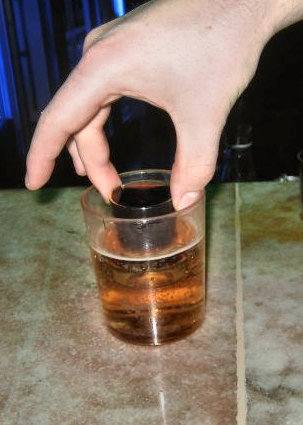 Reference photo of a Jager Bomb